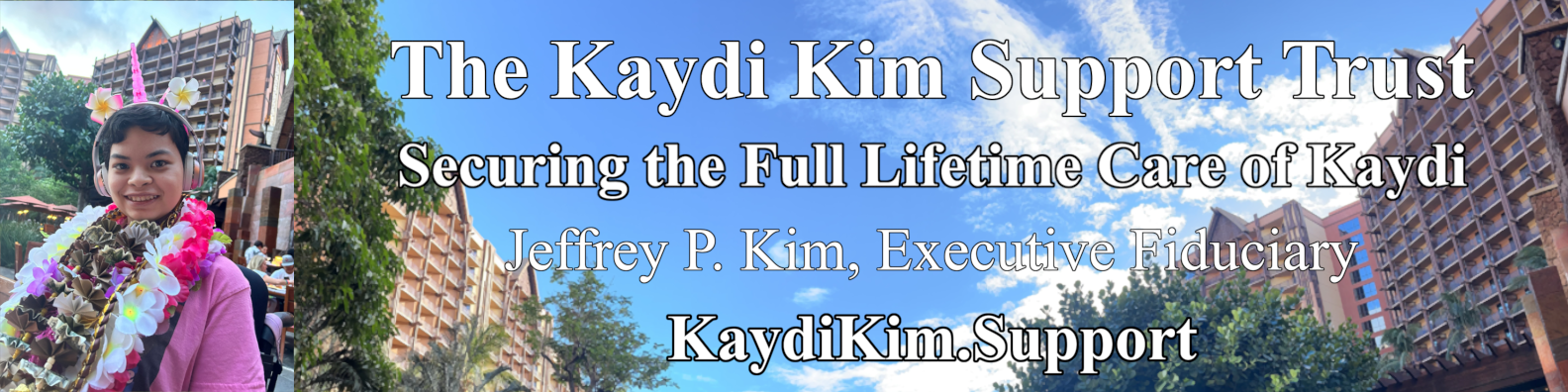 The Kaydi Kim Support Trust Strategic Banner